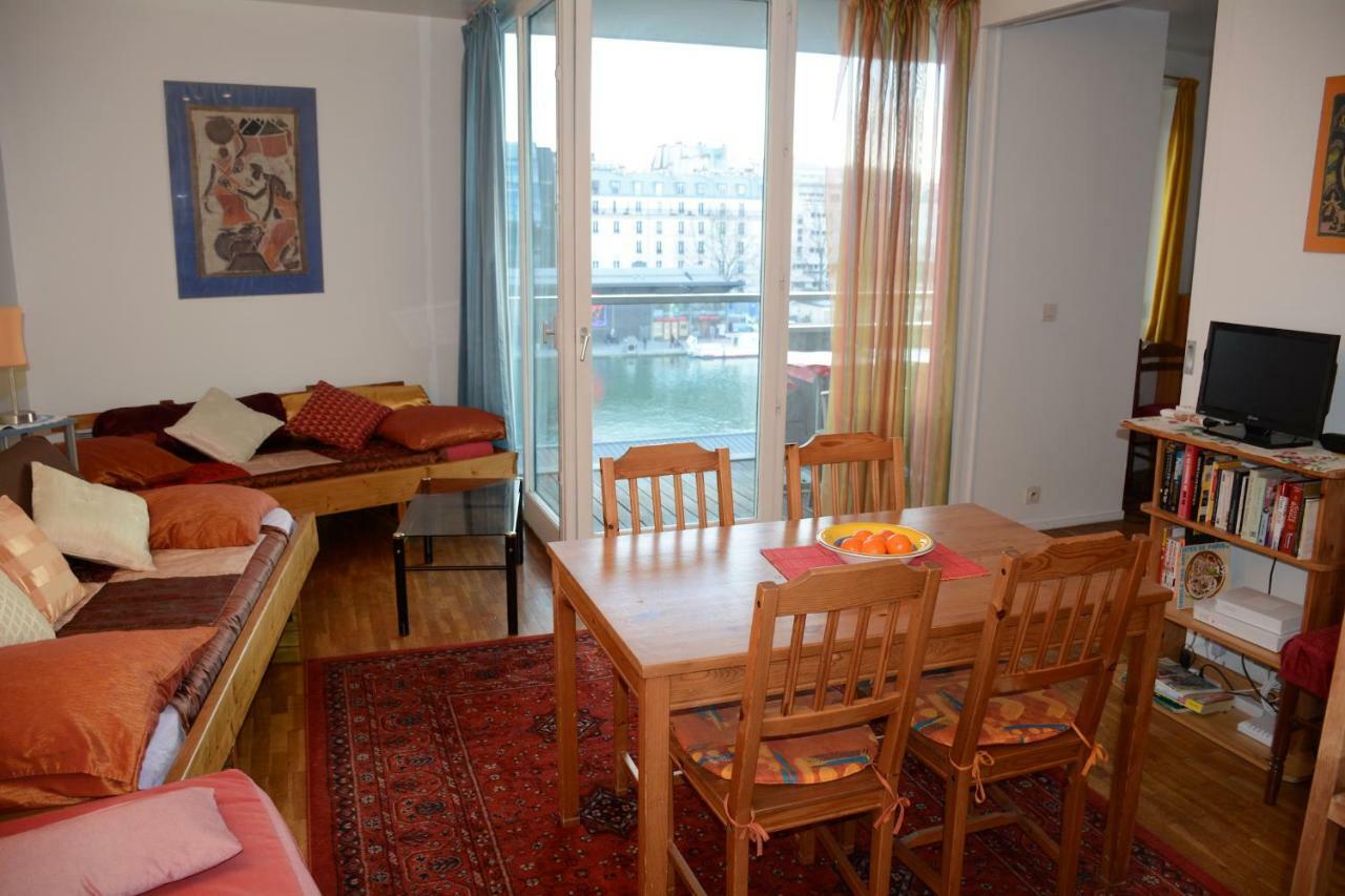 Appartement Quai de la Seine à Paris Extérieur photo
