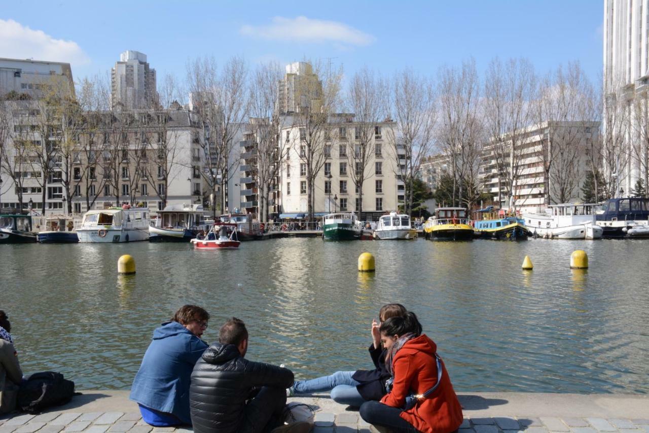 Appartement Quai de la Seine à Paris Extérieur photo