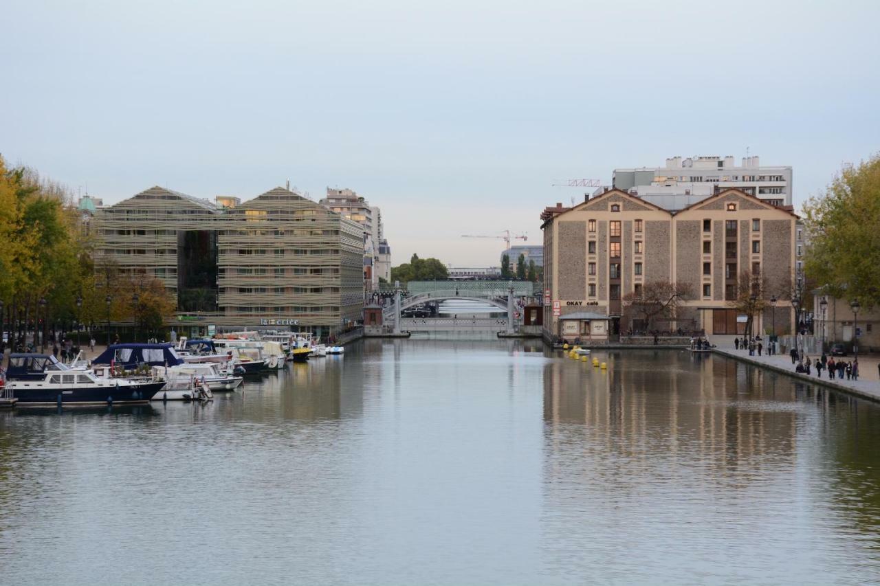 Appartement Quai de la Seine à Paris Extérieur photo
