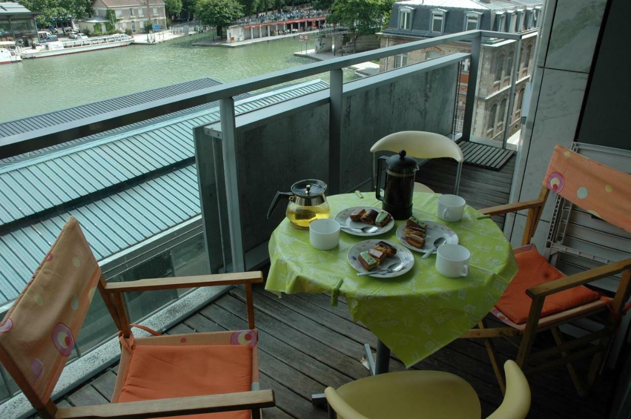 Appartement Quai de la Seine à Paris Extérieur photo